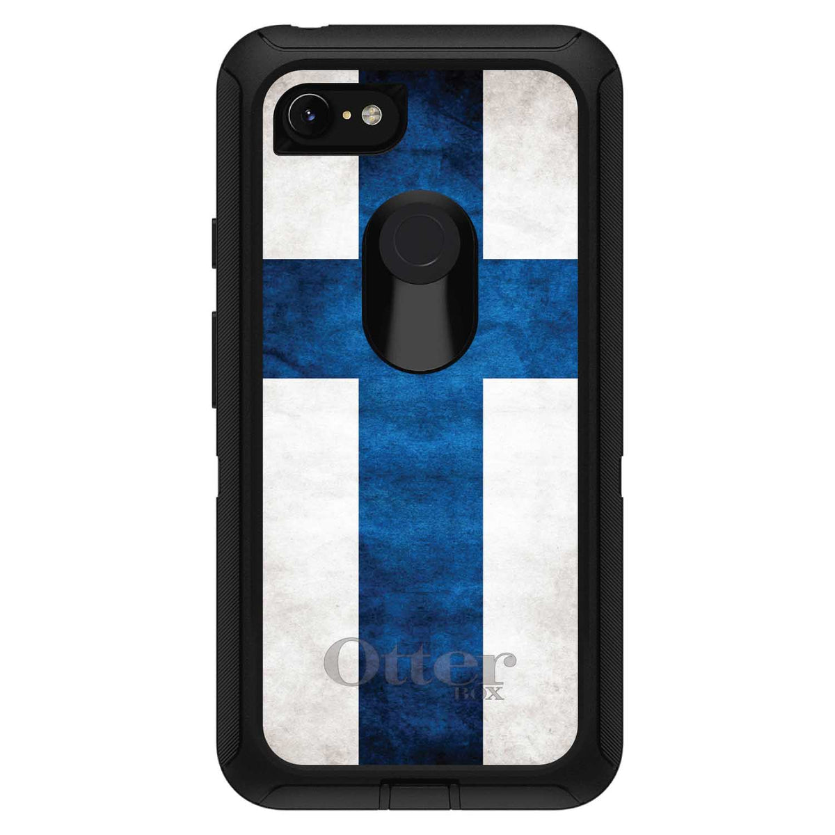 Finland Old Flag OtterBox Defender Case for iPhone & Galaxy, view 18