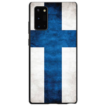 DistinctInk® Hard Plastic Snap-On Case for Apple iPhone or Samsung Galaxy - Finland Old Flag