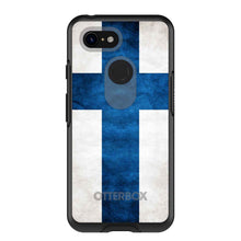 DistinctInk™ OtterBox Symmetry Series Case for Apple iPhone / Samsung Galaxy / Google Pixel - Finland Old Flag