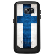 DistinctInk™ OtterBox Commuter Series Case for Apple iPhone or Samsung Galaxy - Finland Old Flag