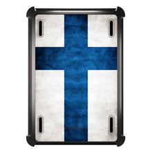 DistinctInk™ OtterBox Defender Series Case for Apple iPad / iPad Pro / iPad Air / iPad Mini - Finland Old Flag