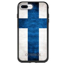 DistinctInk™ OtterBox Symmetry Series Case for Apple iPhone / Samsung Galaxy / Google Pixel - Finland Old Flag