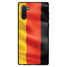 DistinctInk® Hard Plastic Snap-On Case for Apple iPhone or Samsung Galaxy - Germany Waving Flag