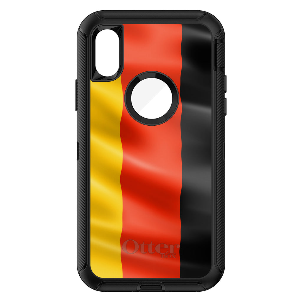 Germany Waving Flag OtterBox Defender Case for iPhone & Galaxy, view 3