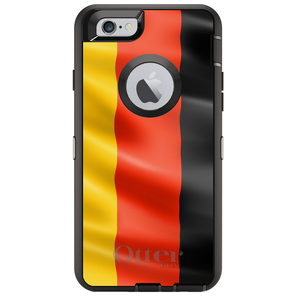 Germany Waving Flag OtterBox Defender Case for iPhone & Galaxy, view 4