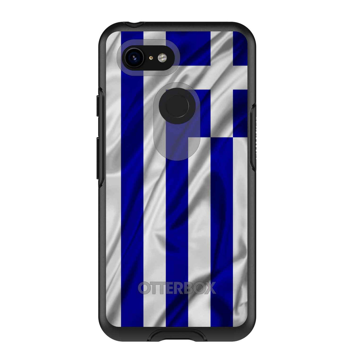 Greece Waving Flag OtterBox Symmetry Case for iPhone & Galaxy, view 15