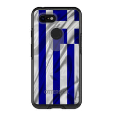 DistinctInk™ OtterBox Symmetry Series Case for Apple iPhone / Samsung Galaxy / Google Pixel - Greece Waving Flag