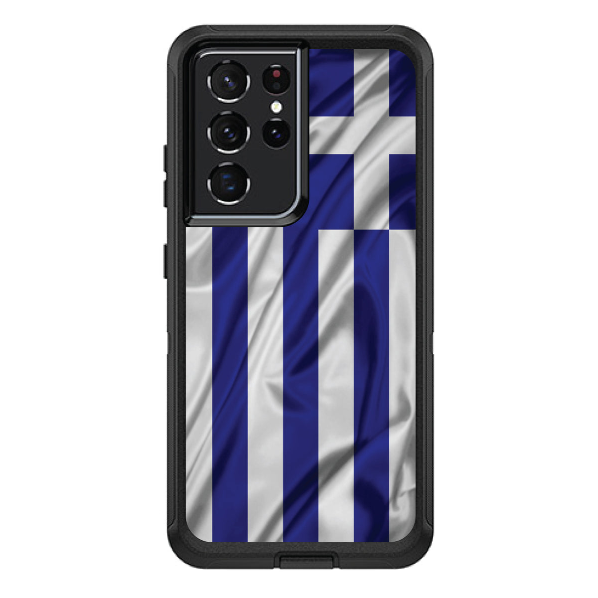 Greece Waving Flag OtterBox Defender Case for iPhone & Galaxy, view 7