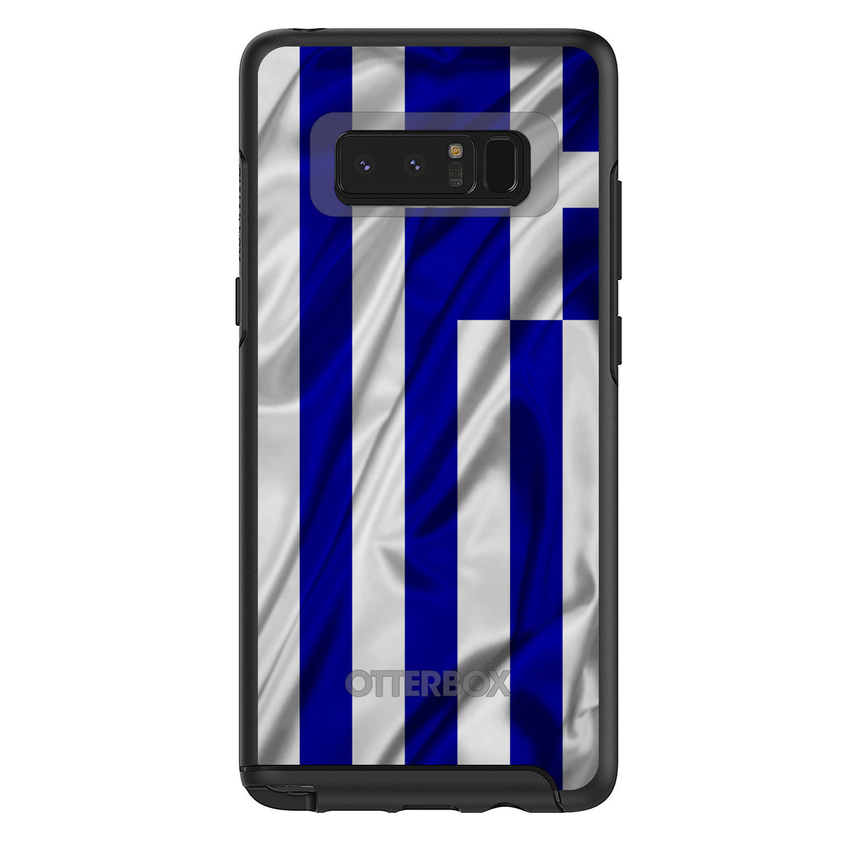 Greece Waving Flag OtterBox Symmetry Case for iPhone & Galaxy, view 14