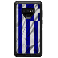 DistinctInk™ OtterBox Defender Series Case for Apple iPhone / Samsung Galaxy / Google Pixel - Greece Waving Flag
