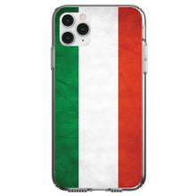 DistinctInk® Clear Shockproof Hybrid Case for Apple iPhone / Samsung Galaxy / Google Pixel - Hungary Old Flag