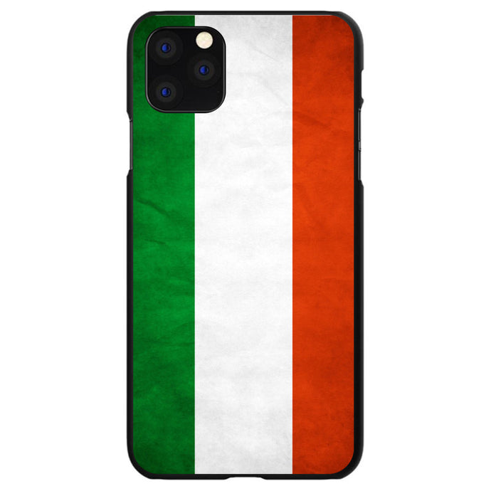 DistinctInk® Hard Plastic Snap-On Case for Apple iPhone or Samsung Galaxy - Hungary Old Flag