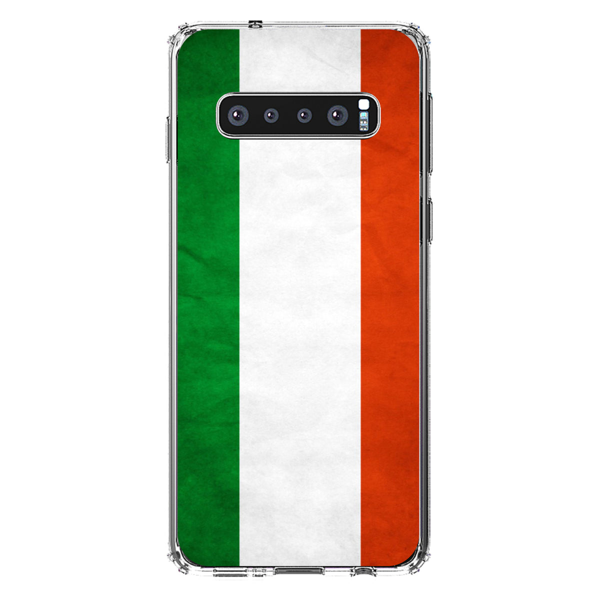 Hungary Old Flag Clear Shockproof iPhone Case, view 16
