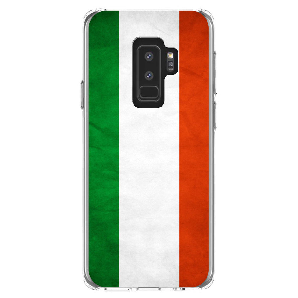 Hungary Old Flag Clear Shockproof iPhone Case, view 20