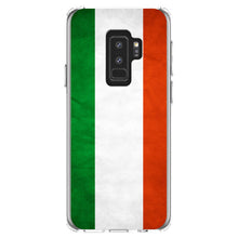 DistinctInk® Clear Shockproof Hybrid Case for Apple iPhone / Samsung Galaxy / Google Pixel - Hungary Old Flag