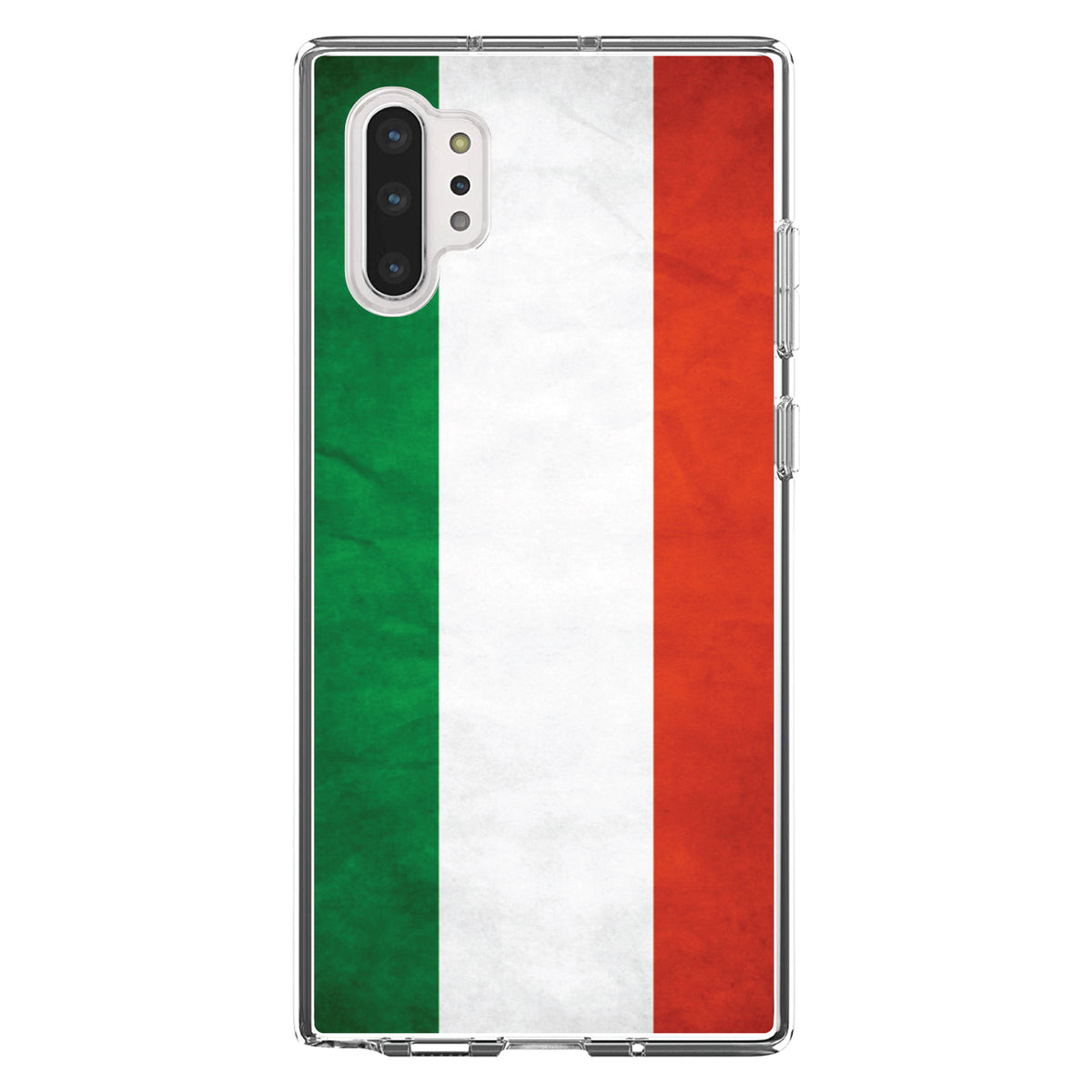 Hungary Old Flag Clear Shockproof iPhone Case, view 10