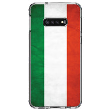DistinctInk® Clear Shockproof Hybrid Case for Apple iPhone / Samsung Galaxy / Google Pixel - Hungary Old Flag