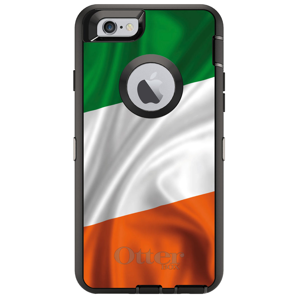 Ireland Waving Flag OtterBox Defender Case for iPhone & Galaxy, view 4