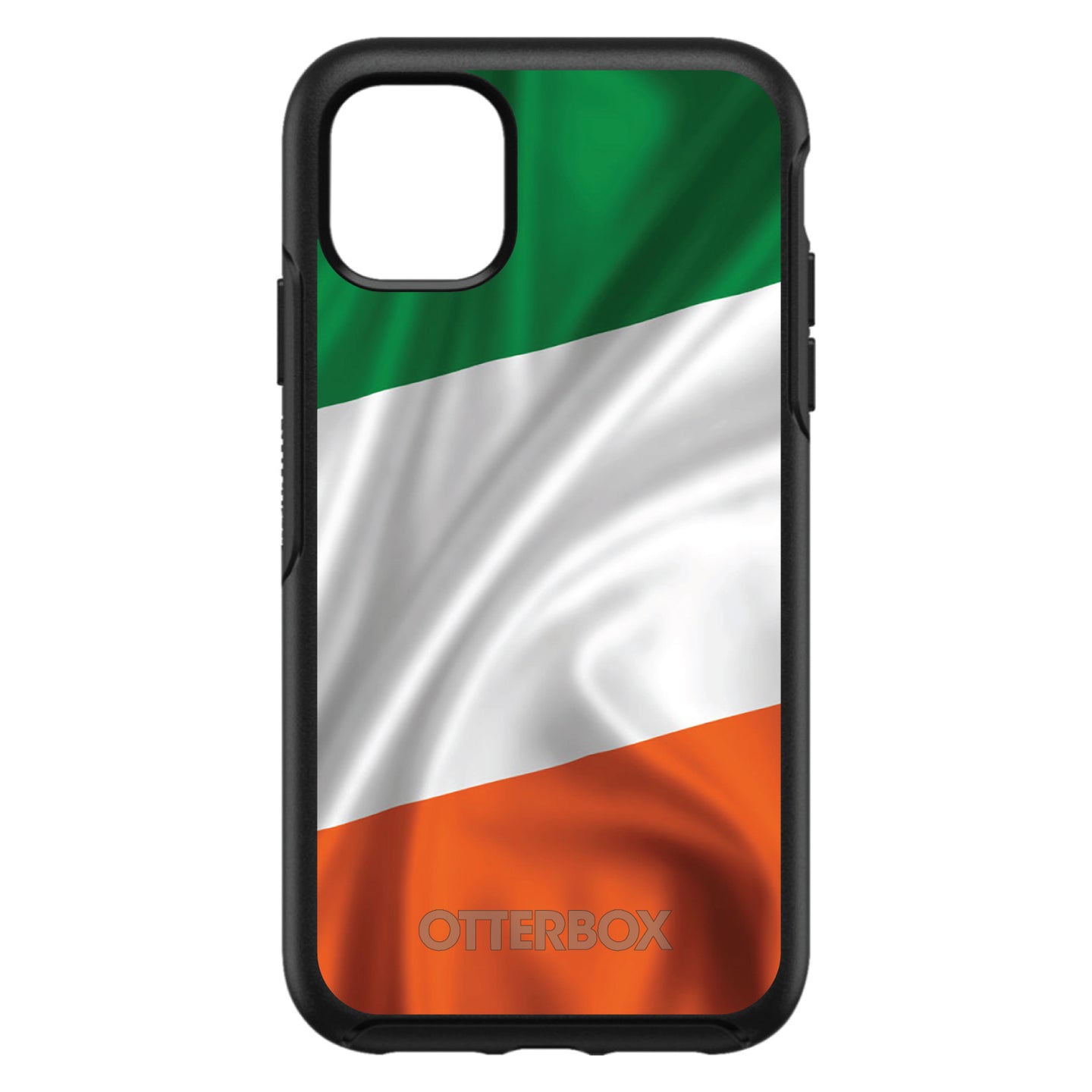DistinctInk™ OtterBox Symmetry Series Case for Apple iPhone / Samsung Galaxy / Google Pixel - Ireland Waving Flag
