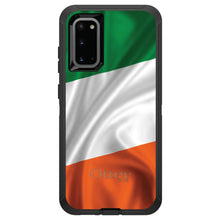 DistinctInk™ OtterBox Defender Series Case for Apple iPhone / Samsung Galaxy / Google Pixel - Ireland Waving Flag