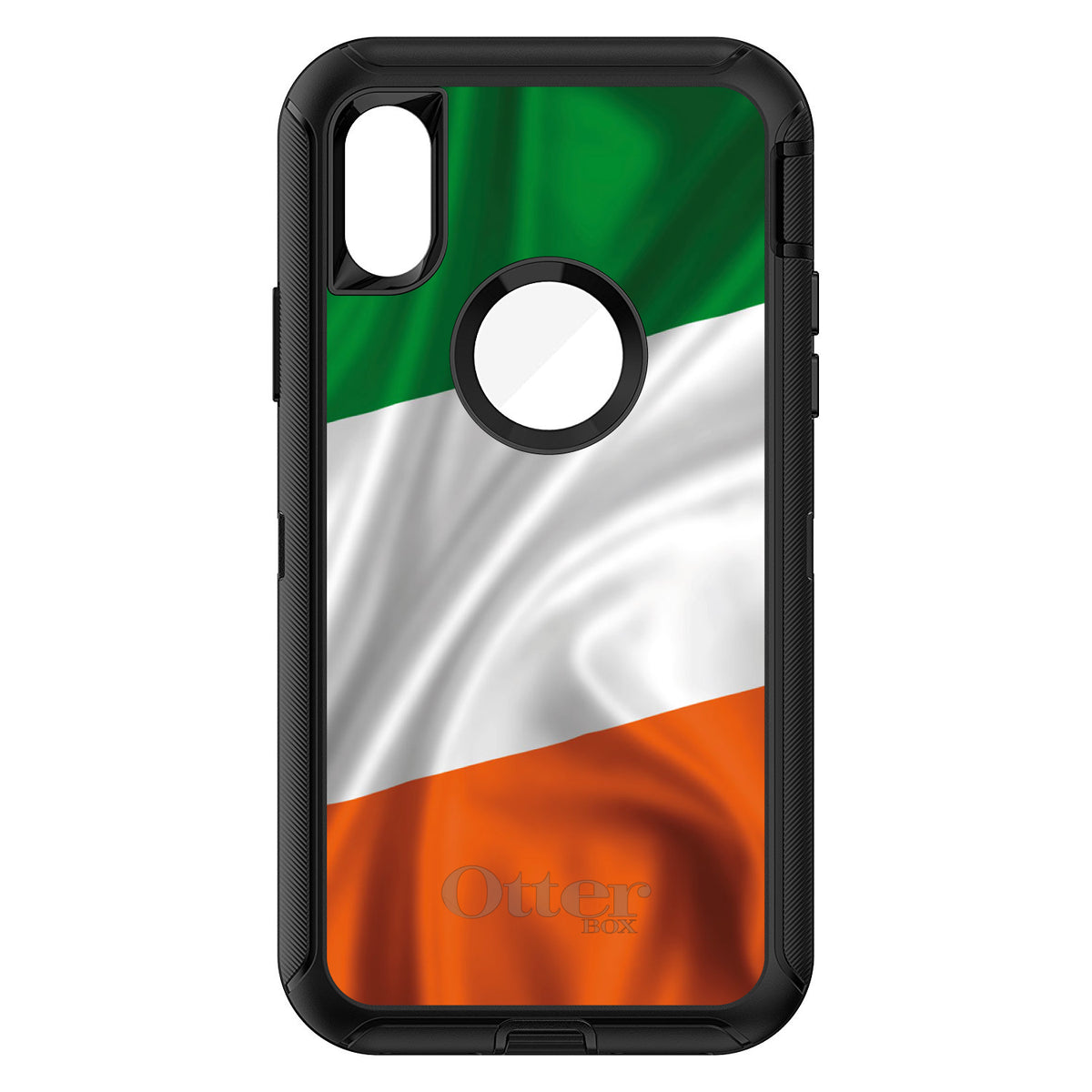 Ireland Waving Flag OtterBox Defender Case for iPhone & Galaxy, view 3