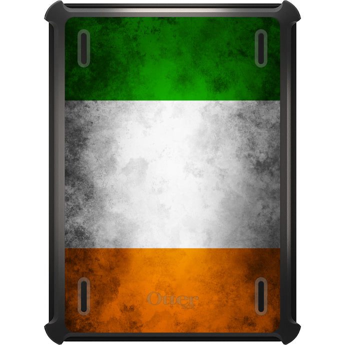 DistinctInk™ OtterBox Defender Series Case for Apple iPad / iPad Pro / iPad Air / iPad Mini - Ireland Old Flag