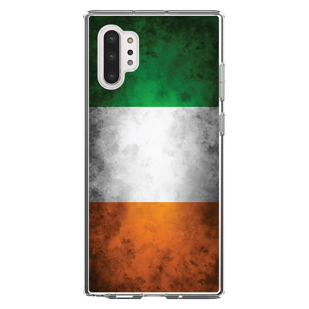 Ireland Old Flag Clear Shockproof iPhone Case, view 10