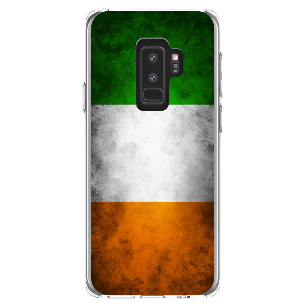 Ireland Old Flag Clear Shockproof iPhone Case, view 20