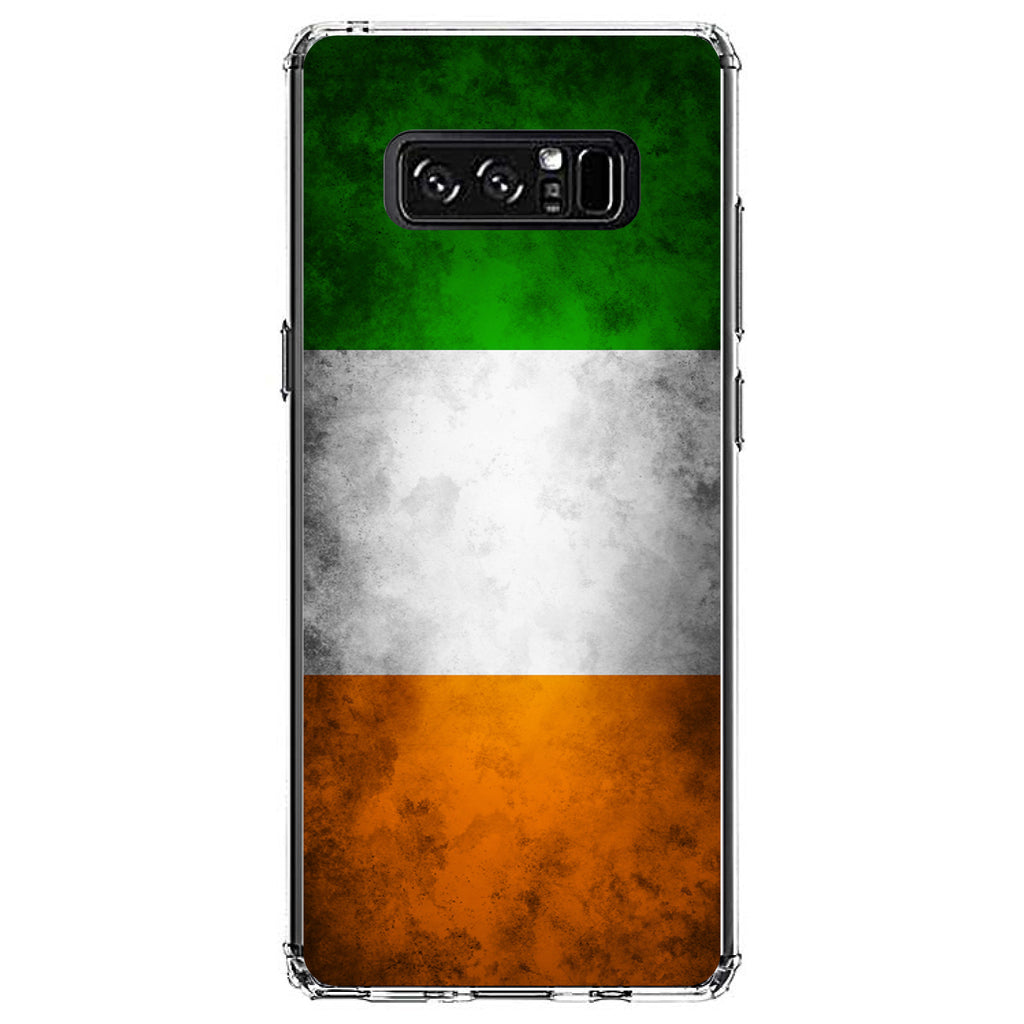 Ireland Old Flag Clear Shockproof iPhone Case, view 12