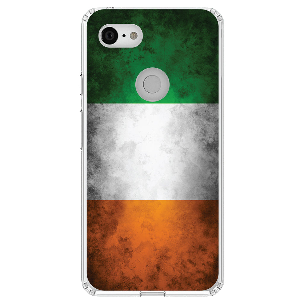 Ireland Old Flag Clear Shockproof iPhone Case, view 22