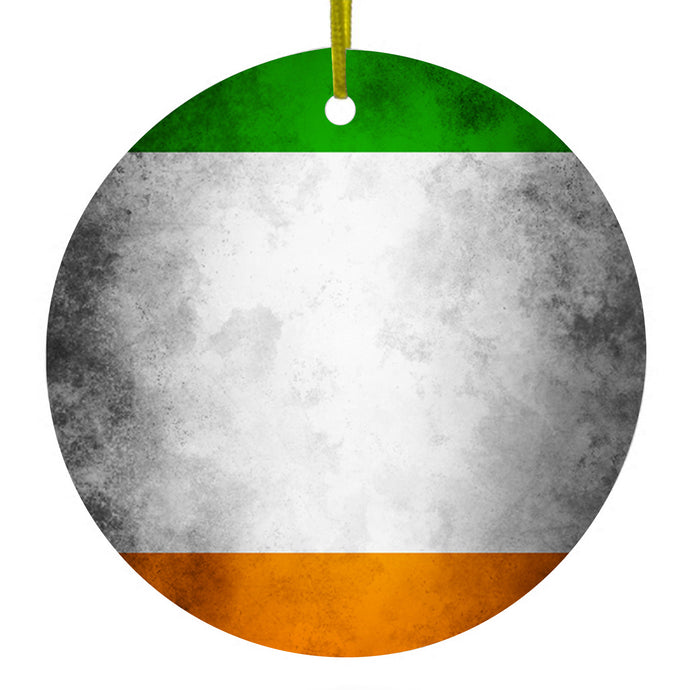 Ireland Old Flag Ceramic Ornament