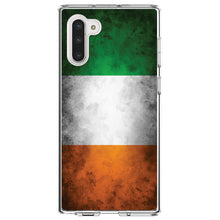 DistinctInk® Clear Shockproof Hybrid Case for Apple iPhone / Samsung Galaxy / Google Pixel - Ireland Old Flag