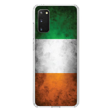 DistinctInk® Clear Shockproof Hybrid Case for Apple iPhone / Samsung Galaxy / Google Pixel - Ireland Old Flag