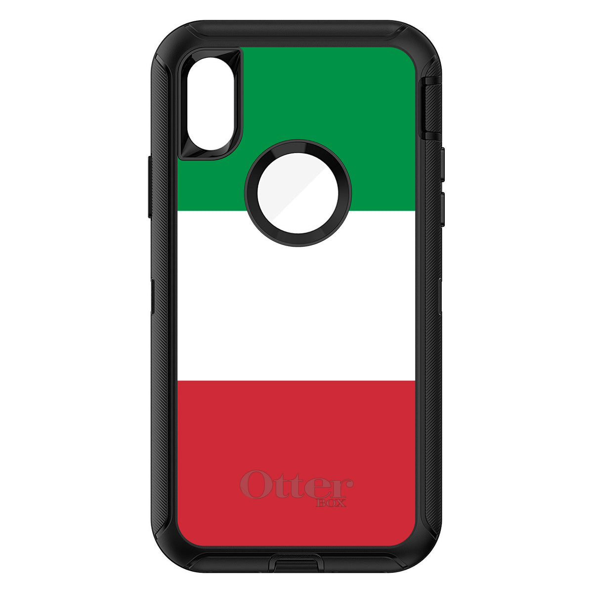 Italy Flag OtterBox Defender Case for iPhone & Galaxy, view 3