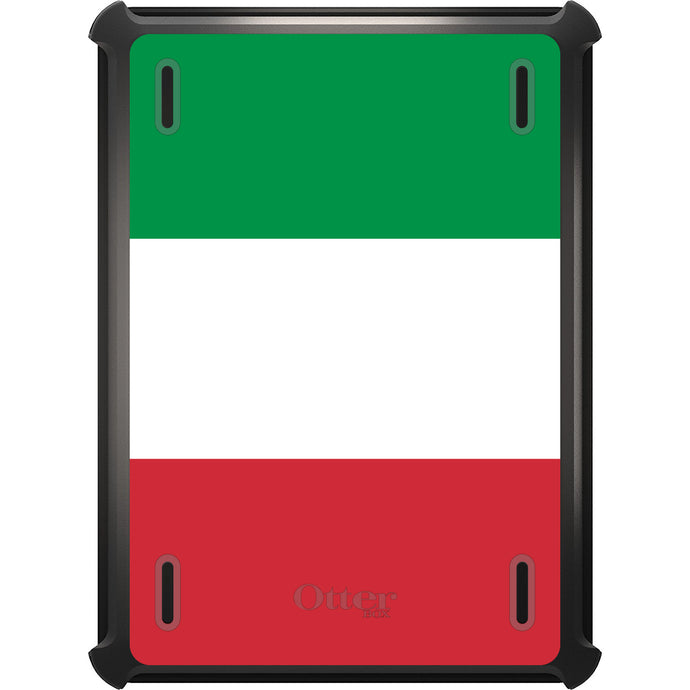 DistinctInk™ OtterBox Defender Series Case for Apple iPad / iPad Pro / iPad Air / iPad Mini - Italy Flag