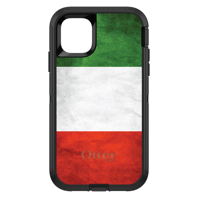 DistinctInk™ OtterBox Defender Series Case for Apple iPhone / Samsung Galaxy / Google Pixel - Italy Old Flag