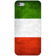 DistinctInk® Hard Plastic Snap-On Case for Apple iPhone or Samsung Galaxy - Italy Old Flag