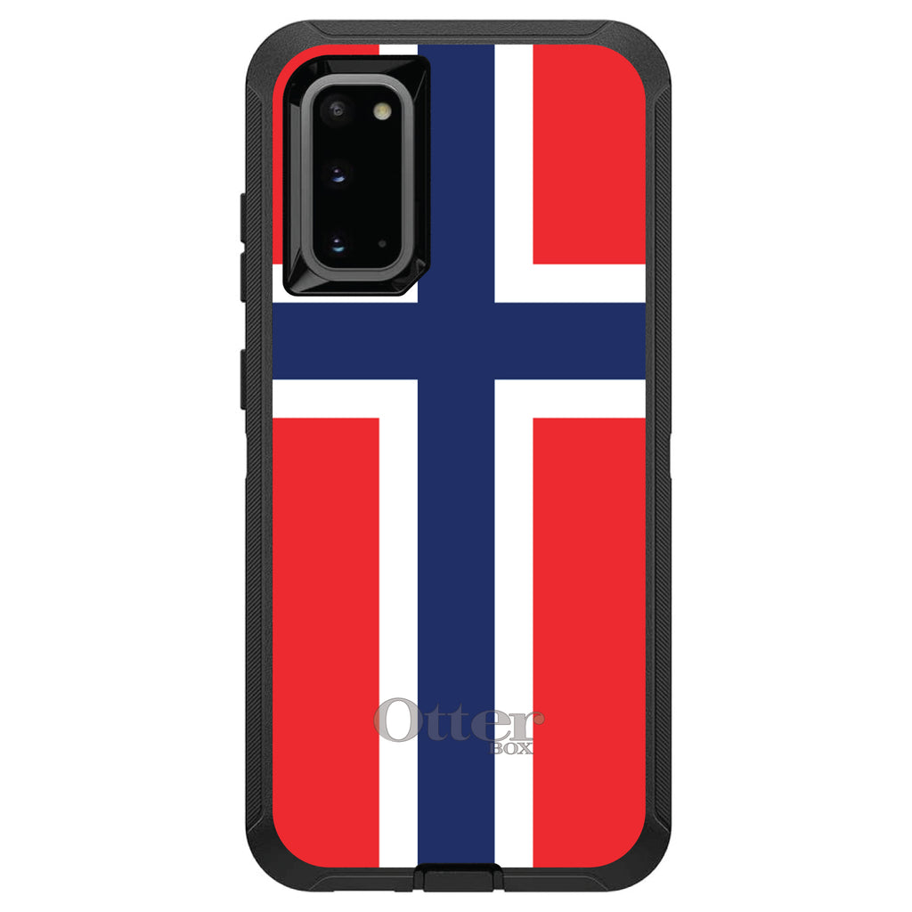 Norway Flag OtterBox Defender Case for iPhone & Galaxy, view 8