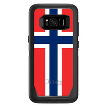 DistinctInk™ OtterBox Defender Series Case for Apple iPhone / Samsung Galaxy / Google Pixel - Norway Flag