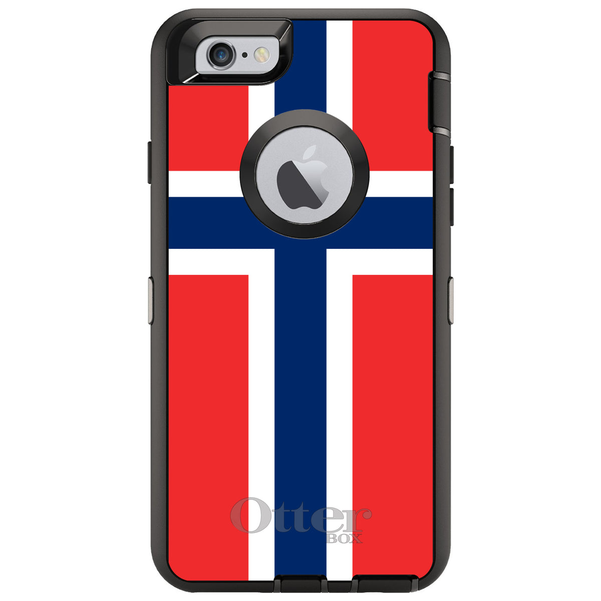 Norway Flag OtterBox Defender Case for iPhone & Galaxy, view 4