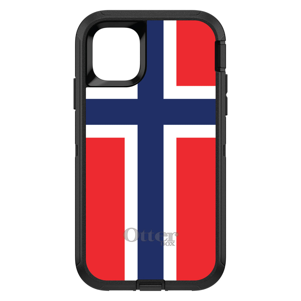 Norway Flag OtterBox Defender Case for iPhone & Galaxy, view 2