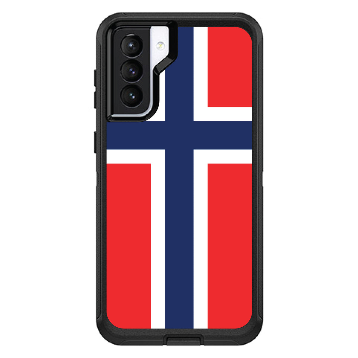 Norway Flag OtterBox Defender Case for iPhone & Galaxy, view 6