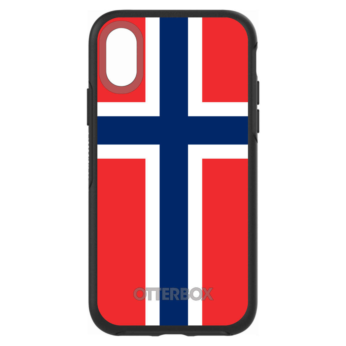Norway Flag OtterBox Symmetry Case for iPhone & Galaxy, view 4