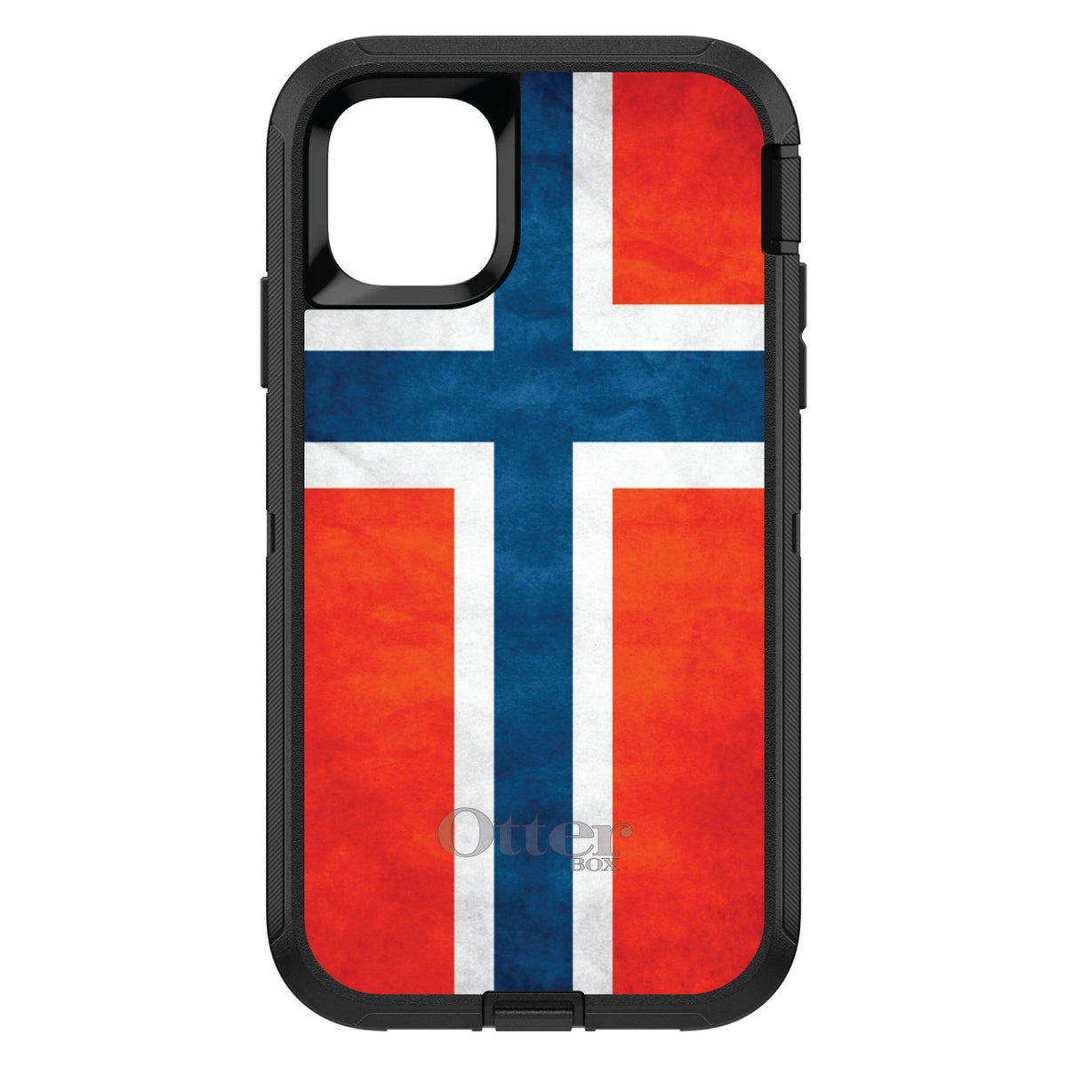 Norway Old Flag OtterBox Defender Case for iPhone & Galaxy, view 2