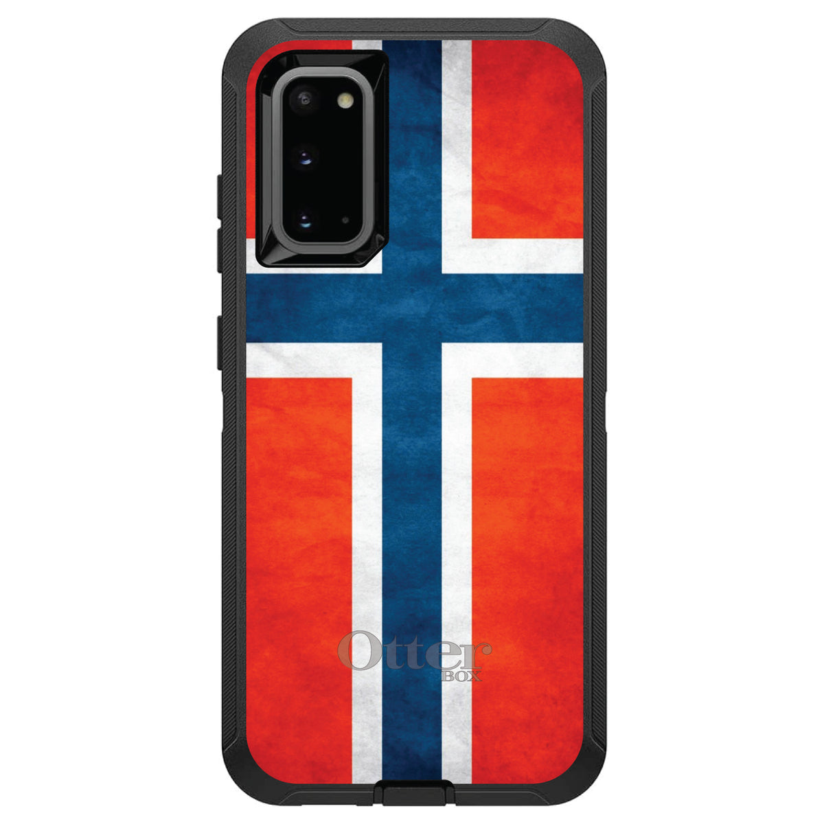 Norway Old Flag OtterBox Defender Case for iPhone & Galaxy, view 8