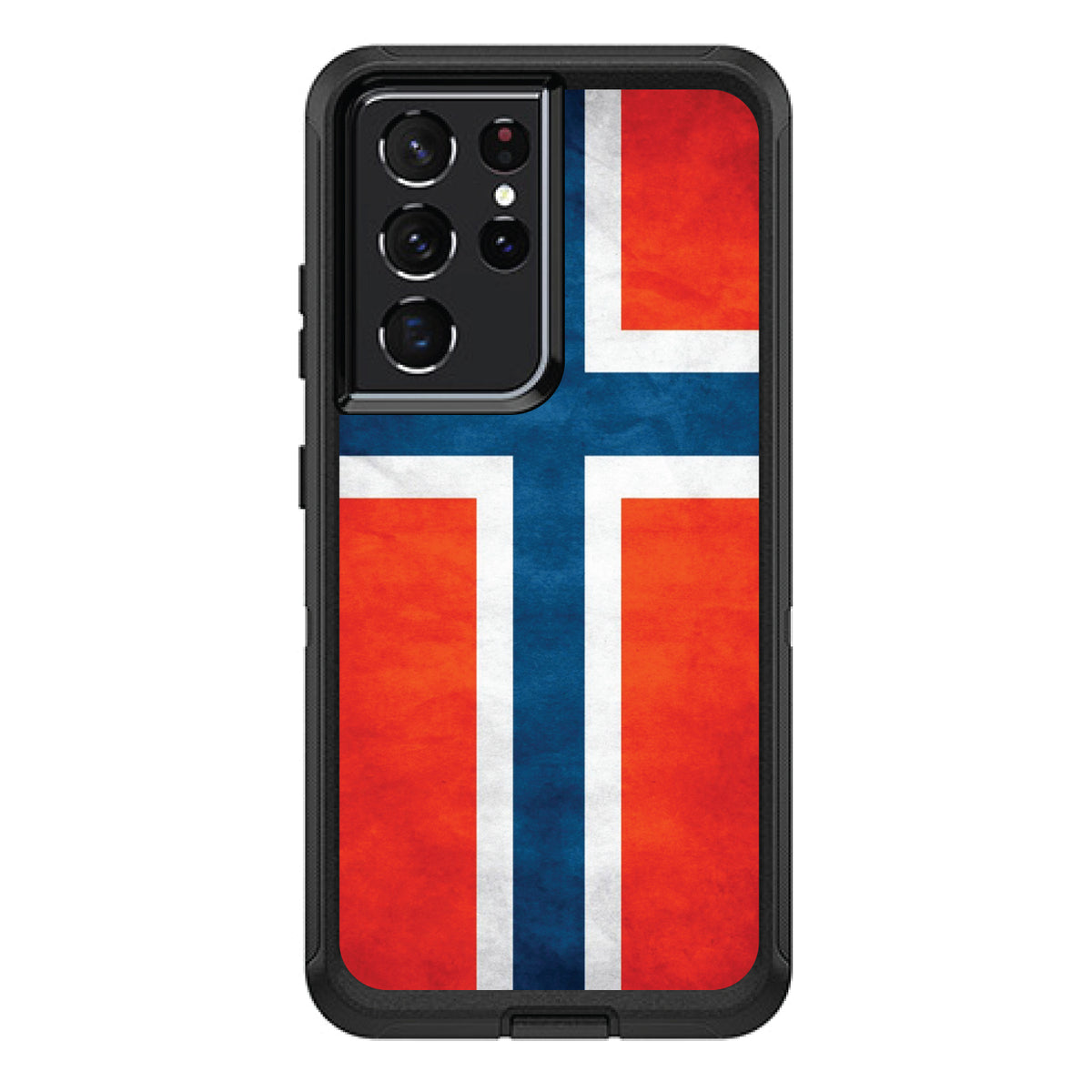 Norway Old Flag OtterBox Defender Case for iPhone & Galaxy, view 7