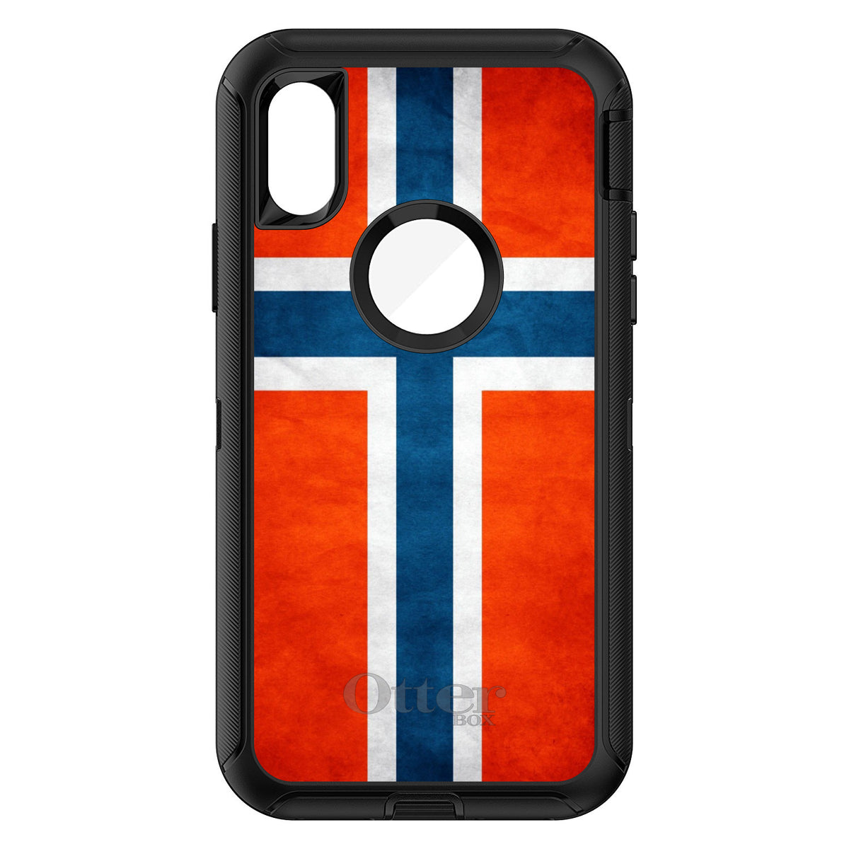 Norway Old Flag OtterBox Defender Case for iPhone & Galaxy, view 3