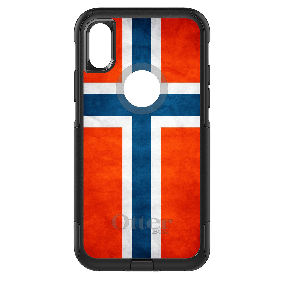 Norway Old Flag OtterBox Commuter Case for iPhone & Galaxy, view 3