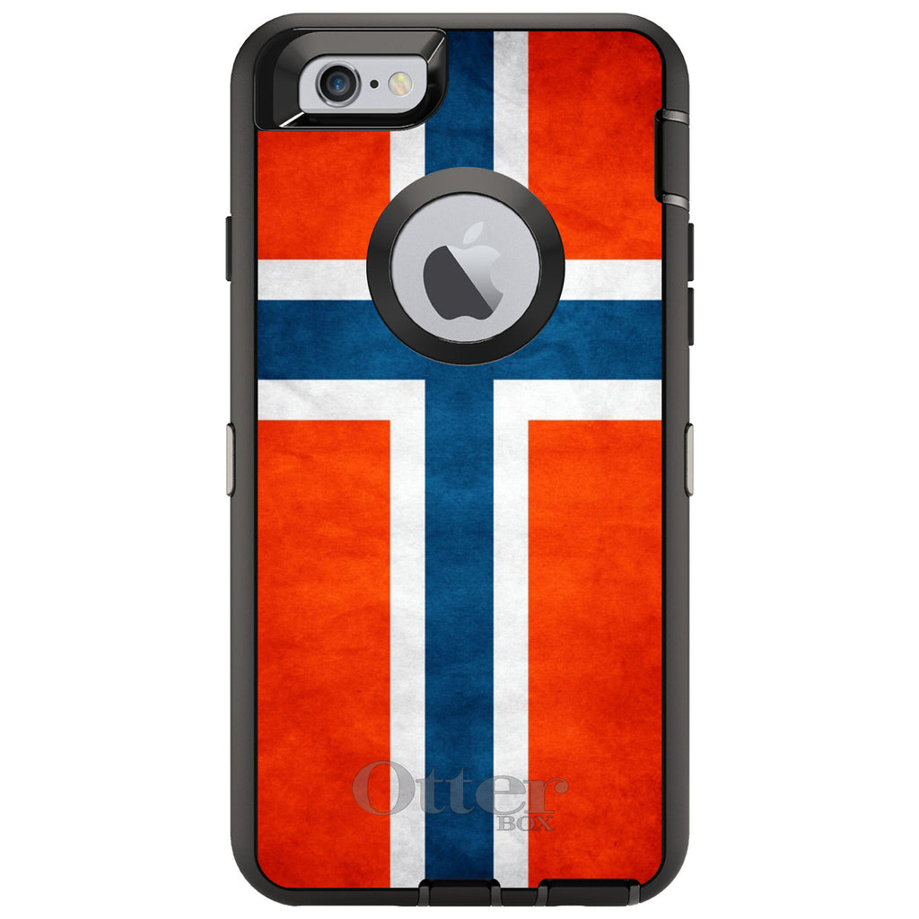 Norway Old Flag OtterBox Defender Case for iPhone & Galaxy, view 4