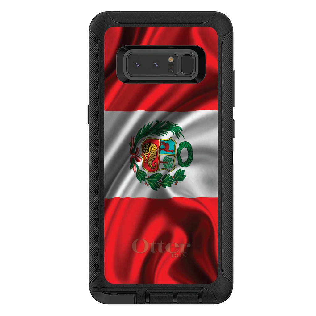 Peru Waving Flag OtterBox Defender Case for iPhone & Galaxy, view 17